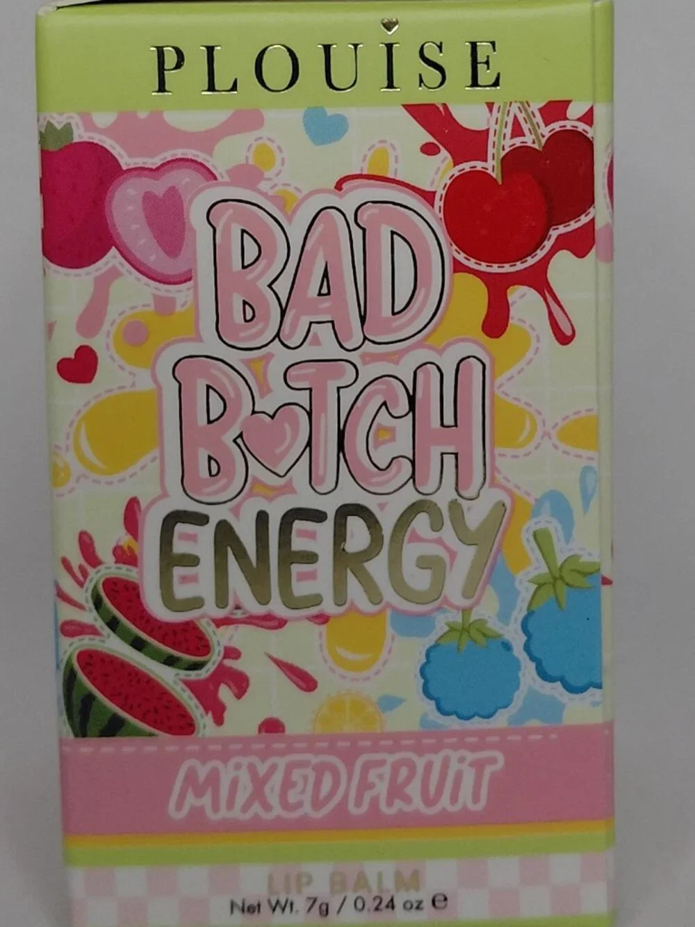 P.Louise - Bad B❤︎tch Energy Keychain Lip Balm - Mixed Fruit